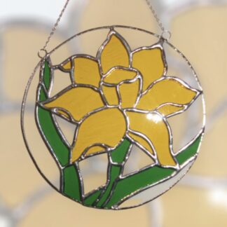 Daffodil Circle Sun-catcher
